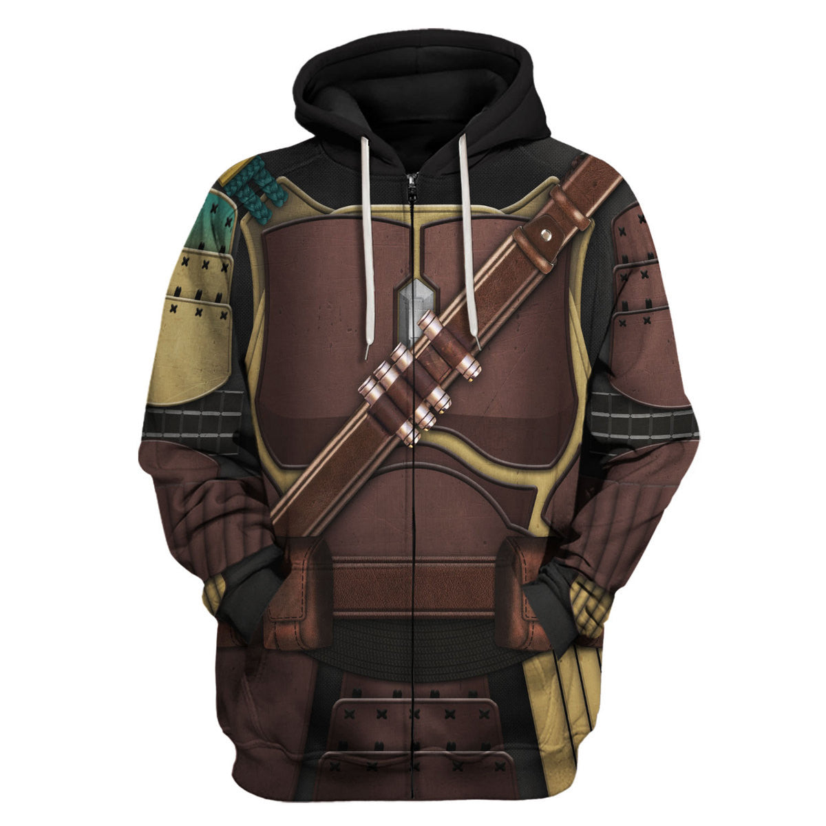 Mandalorian Samurai Hoodies Pullover Sweatshirt Tracksuit