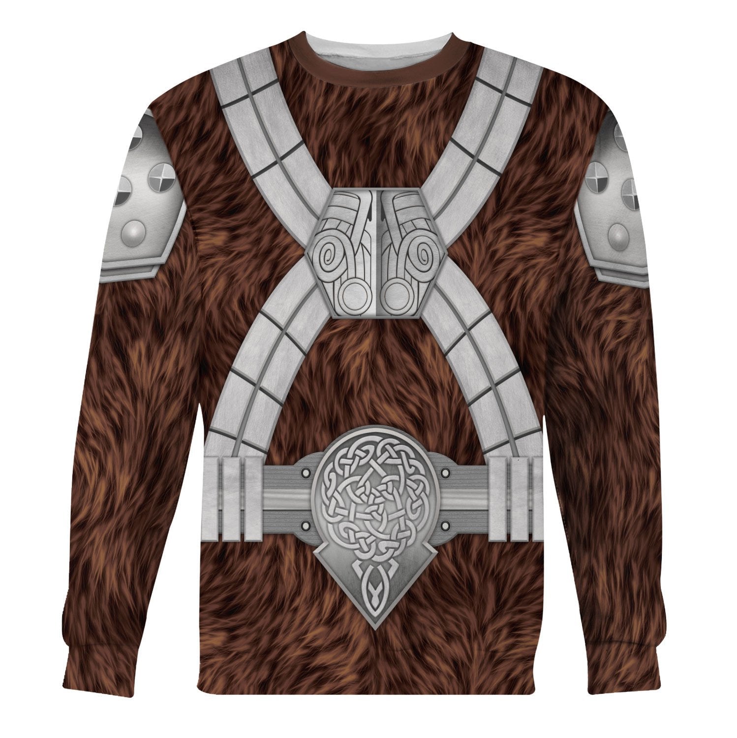 Black Krrsantan Hoodies Pullover Sweatshirt Tracksuit, Brown