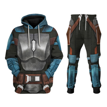 YMskins Bo-Katan Costumes Hoodie Sweatshirt T-Shirt Tracksuit