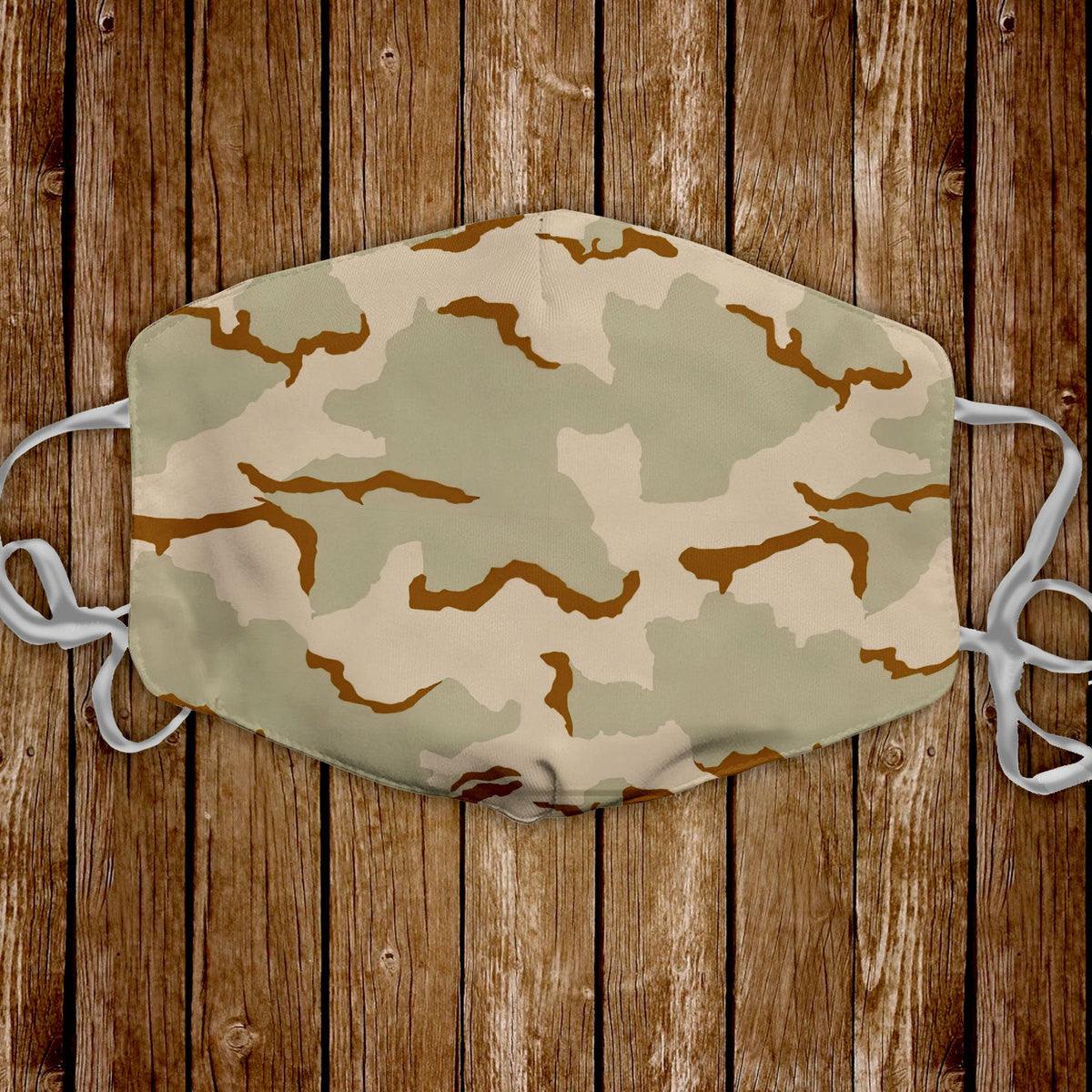 American ERDL Highland CAMO Face Mask - DucG