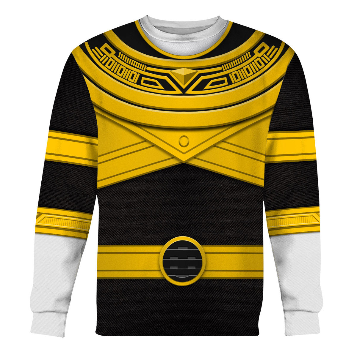YMskins Gold Power Rangers Zeo Costumes Hoodie Sweatshirt T-shirt Tracksuit