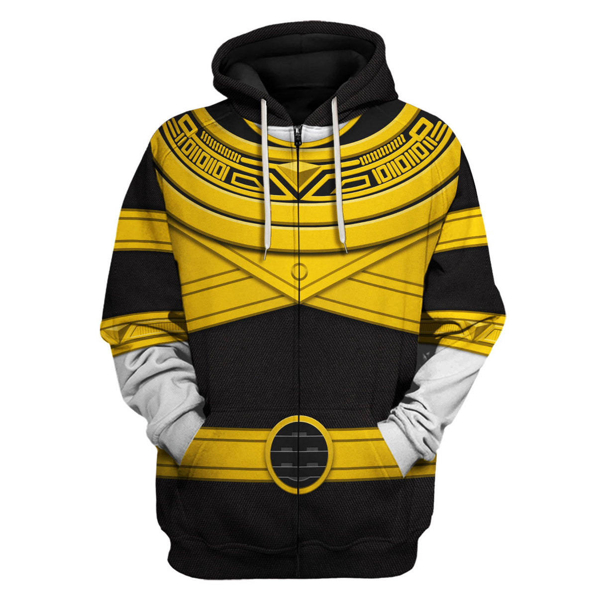 YMskins Gold Power Rangers Zeo Costumes Hoodie Sweatshirt T-shirt Tracksuit
