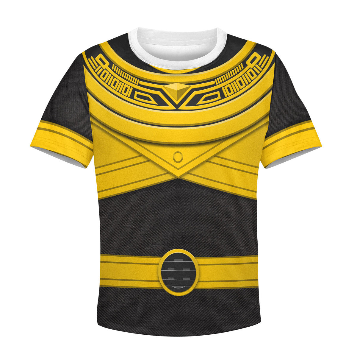 YMskins Gold Power Rangers Zeo Costumes Hoodie Sweatshirt T-shirt Kid Tops