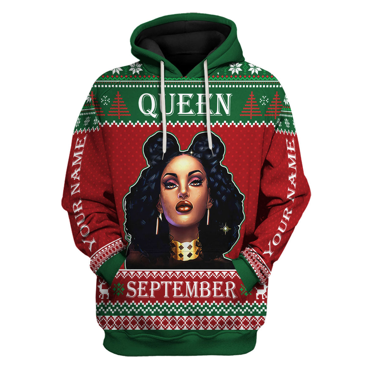 YMskins Personalized Tops September Girl All Over Printed