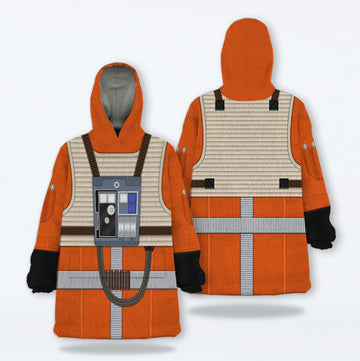 MakerHuman Flight Suit Cosplay & Costume Over Size Hoodie Fleece One Size