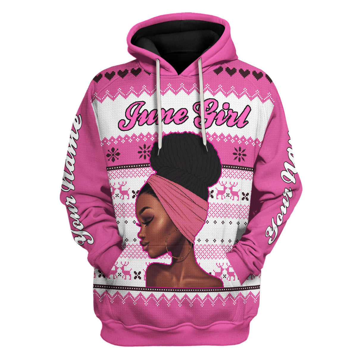 YMskins Personalized Tops June Girl All Over Printed