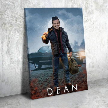 Personalized Canvas Dean Supernatural