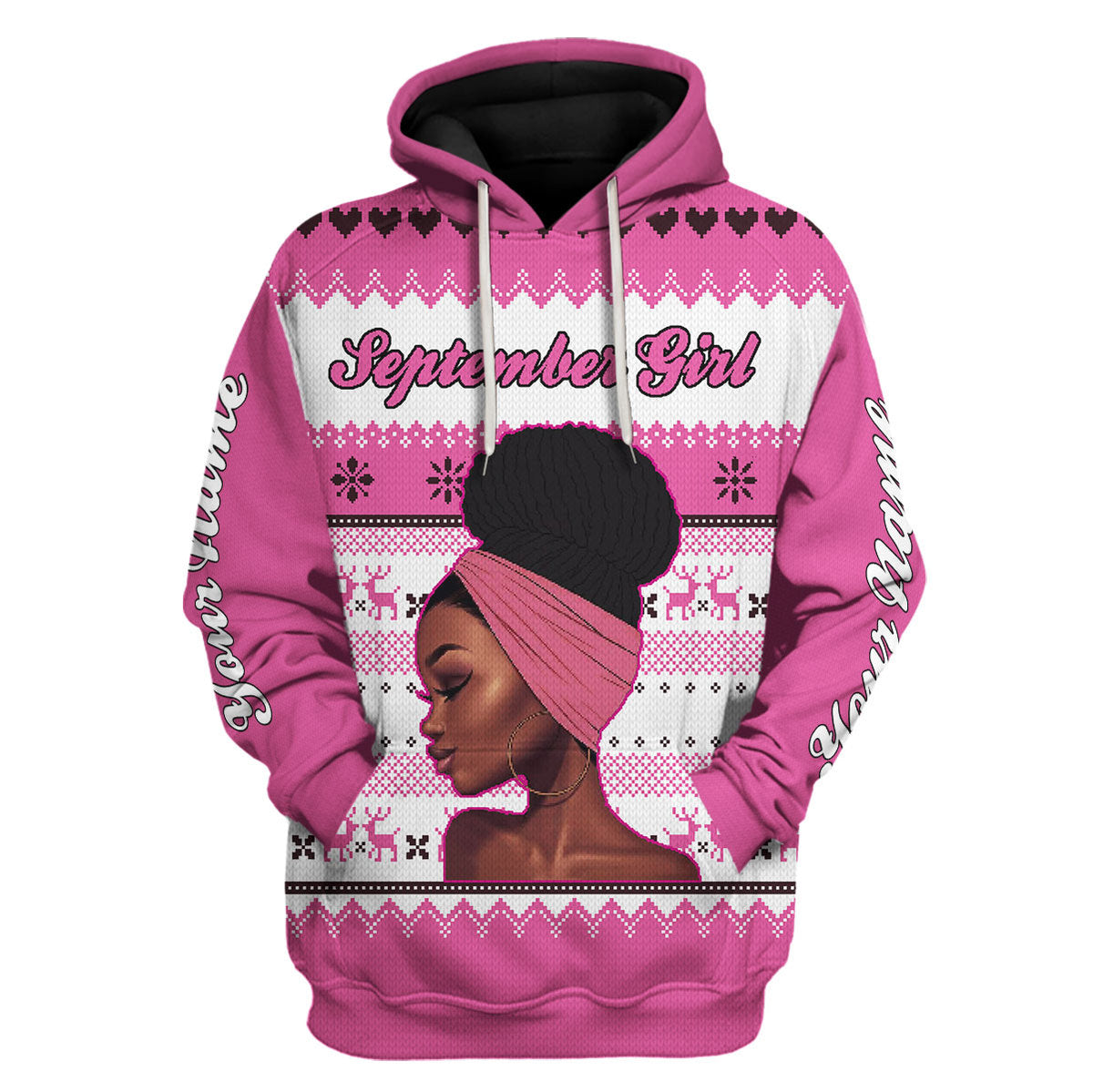 YMskins Personalized Tops September Girl All Over Printed