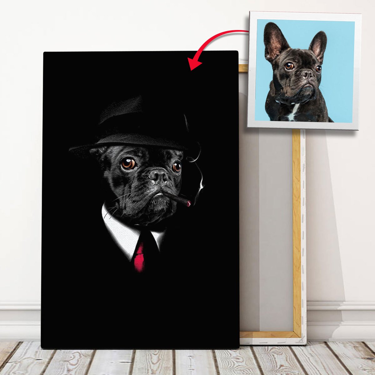 Customized Pet Canvas - Mad Mafia