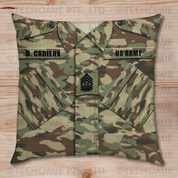 Army Combat Uniform Pillow Cover