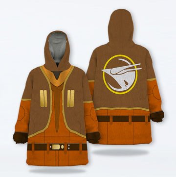 MakerHuman Ezra Bridger's Cosplay & Costume Over Size Hoodie Fleece One Size