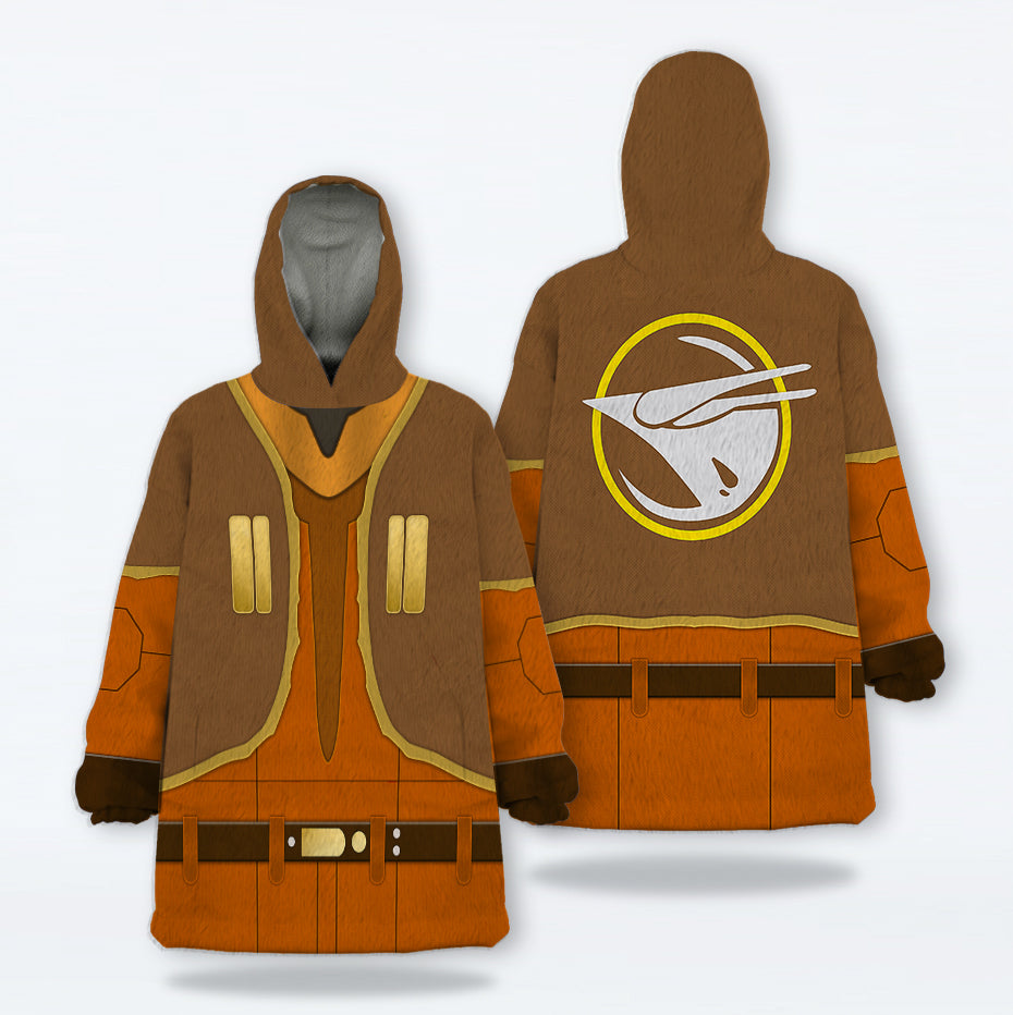 MakerHuman Ezra Bridger's Cosplay & Costume Over Size Hoodie Fleece One Size
