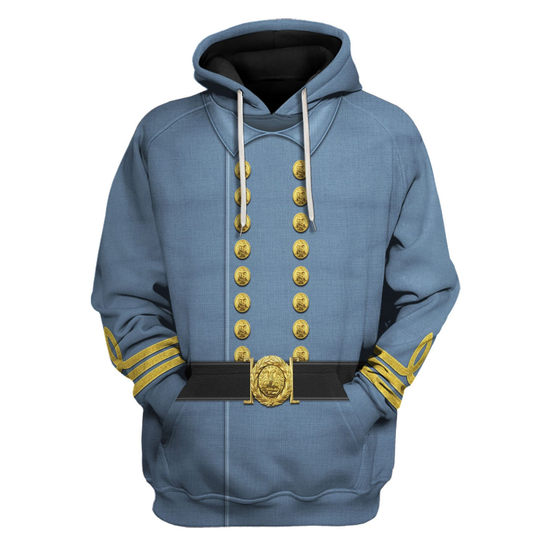 YMskins Union Navy Uniform All Over Print Hoodie Sweatshirt T-Shirt Tracksuit