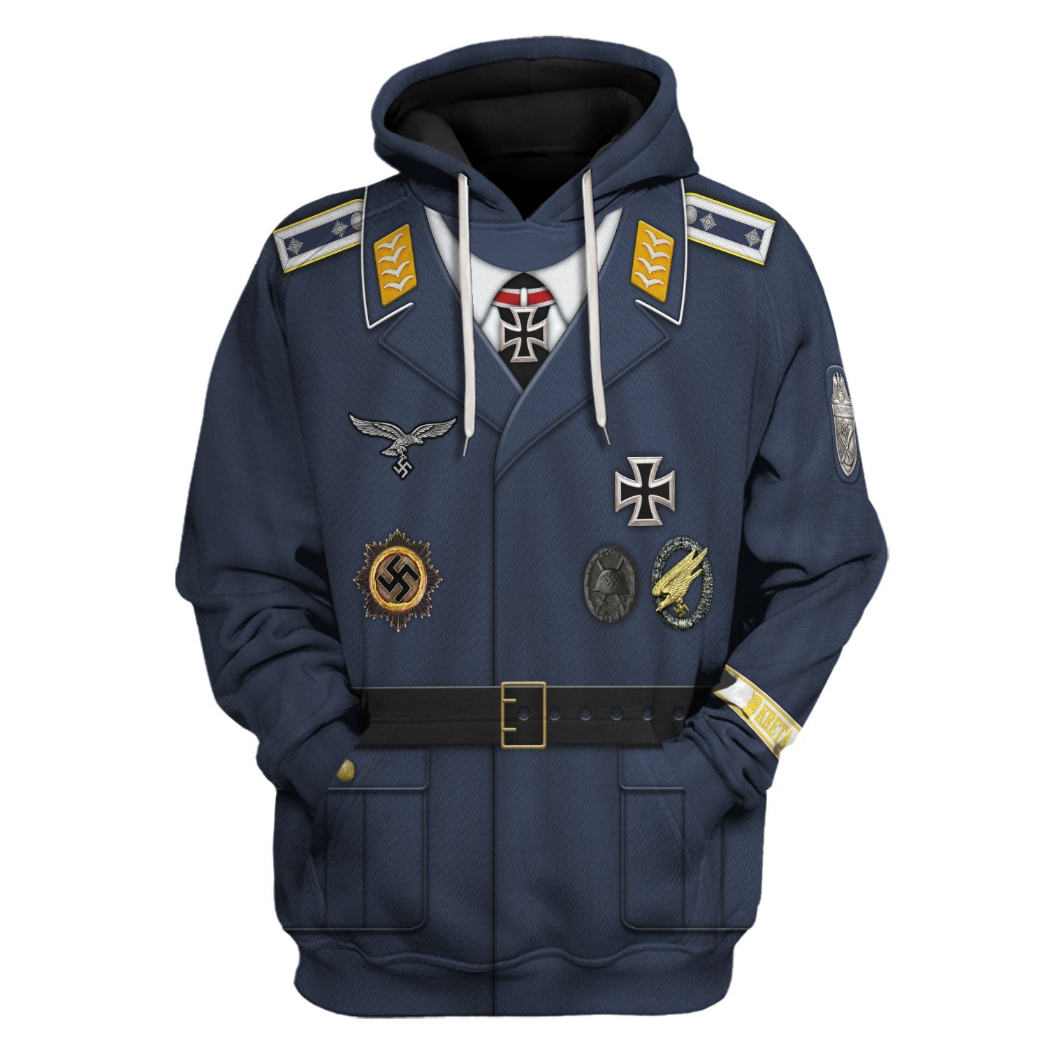 YMskins WW2 Ernst Germer Costume Hoodie Sweatshirt T-Shirt Tracksuit