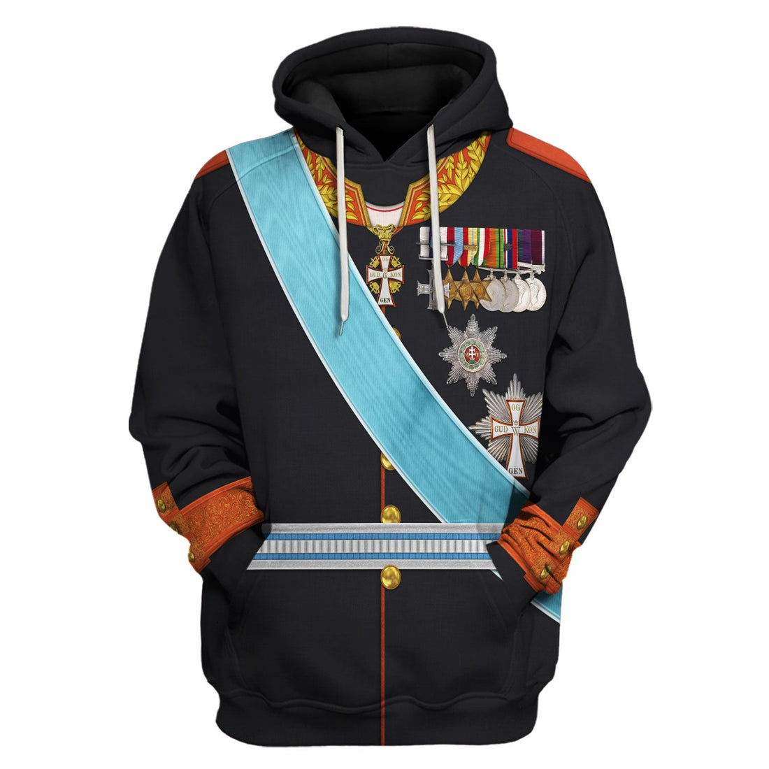 King Otto Of Greece Costume Hoodie Sweatshirt T-Shirt Tracksuit