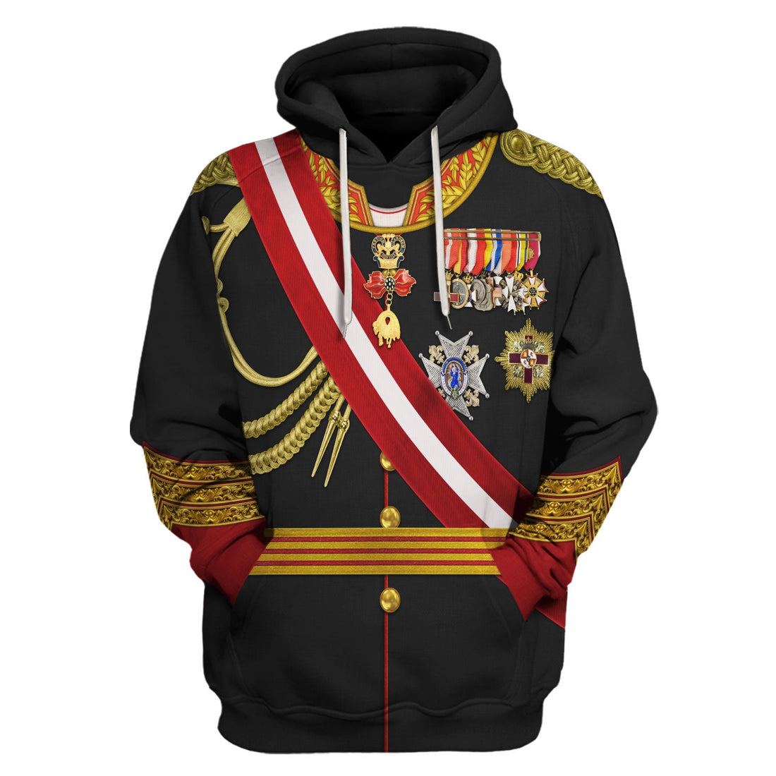 YMskins King Alfonso XIII Hoodie Sweatshirt T-Shirt Tracksuit