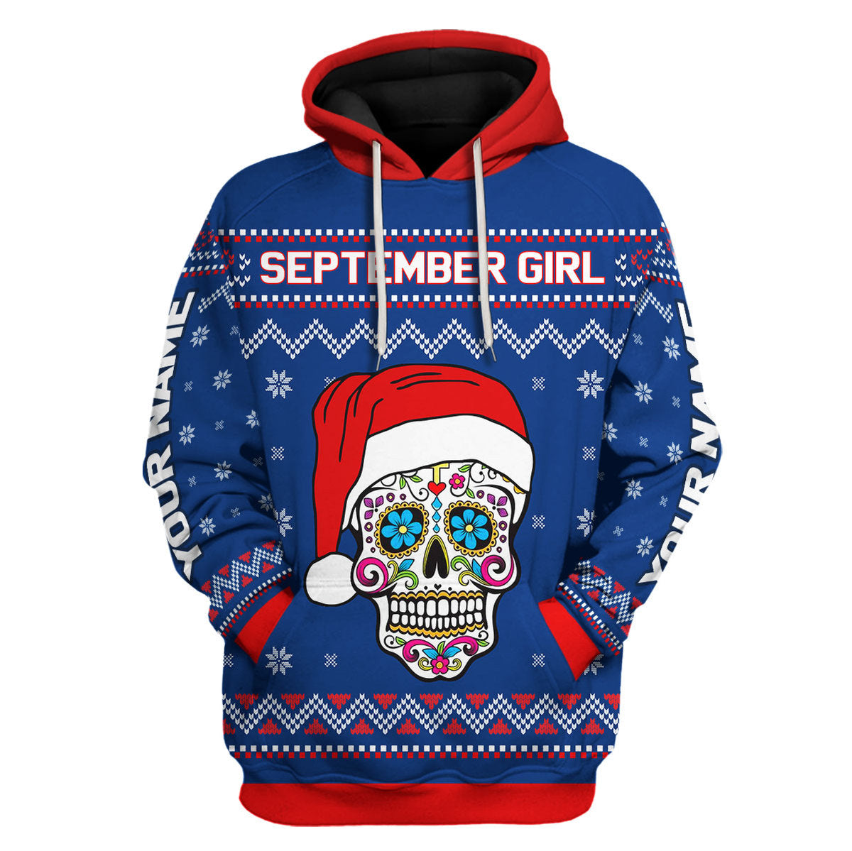 YMskins Personalized Tops September Girl I Am Who I Am All Over Printed