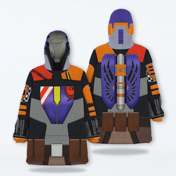 MakerHuman Sabine Wren Cosplay & Costume Over Size Hoodie Fleece One Size