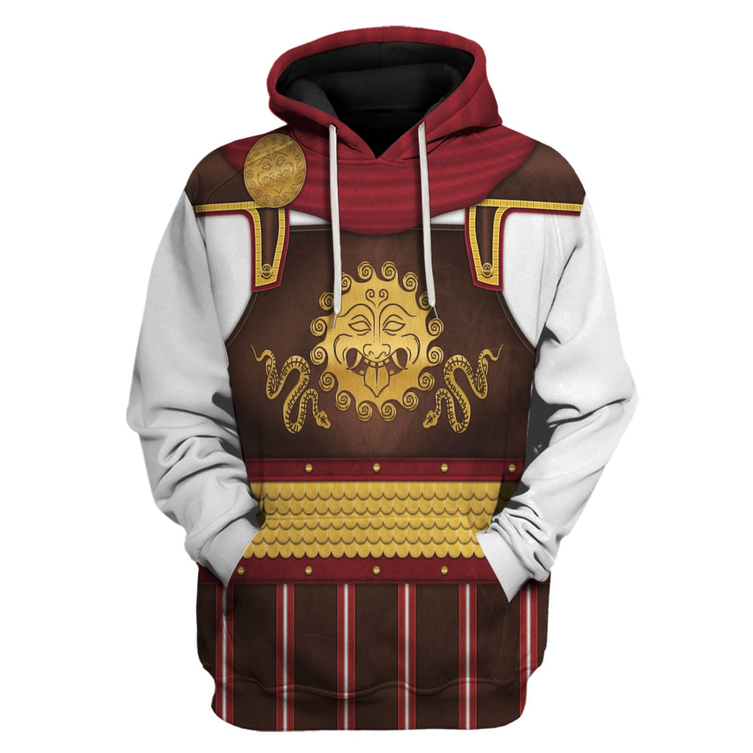 Roman Warrior Armor Costume Hoodie Sweatshirt T-Shirt Tracksuit