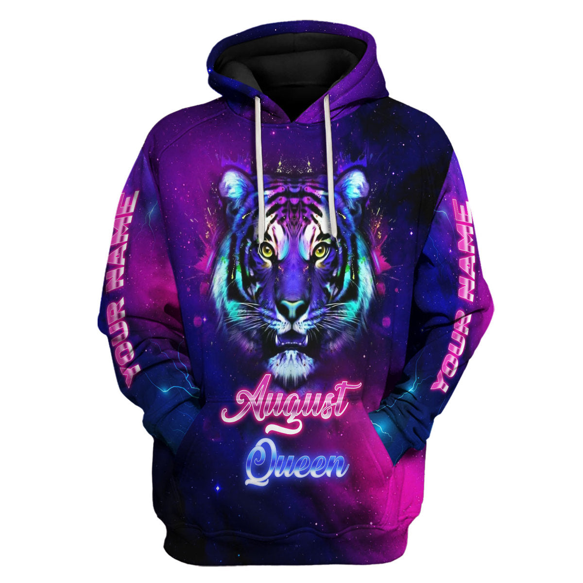 YMskins Personalized Hoodie August Queen All Over Printed