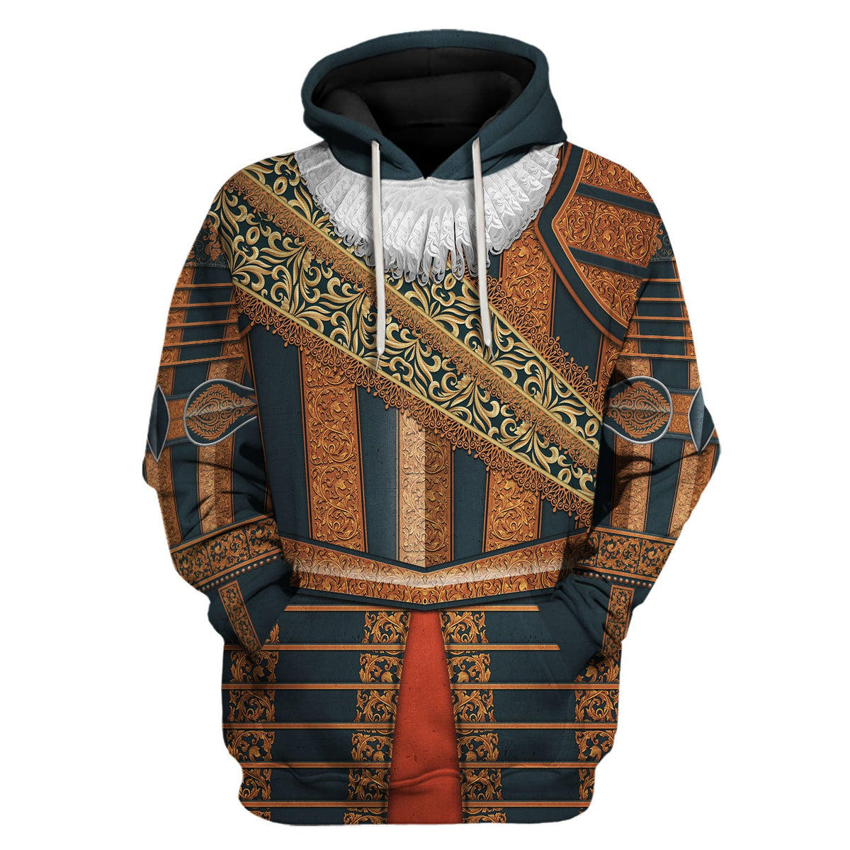 Gustavus Adolphus King of Sweden Costume Hoodie Sweatshirt T-Shirt Tracksuit