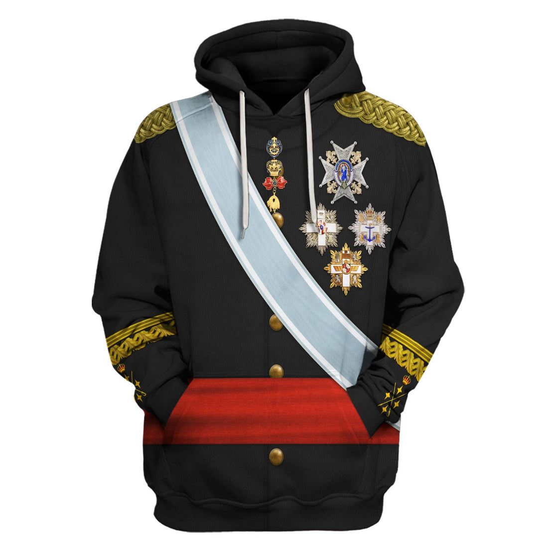 YMskins King Juan Carlos I Hoodie Sweatshirt T-Shirt Tracksuit