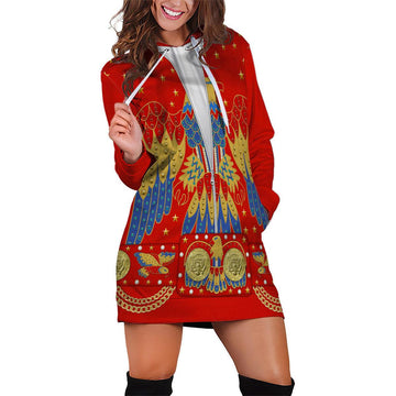 Gearhomie Elvis EAGLE Red Outfit Costume Hoodie Dress Swatpants - Gearhomie.com