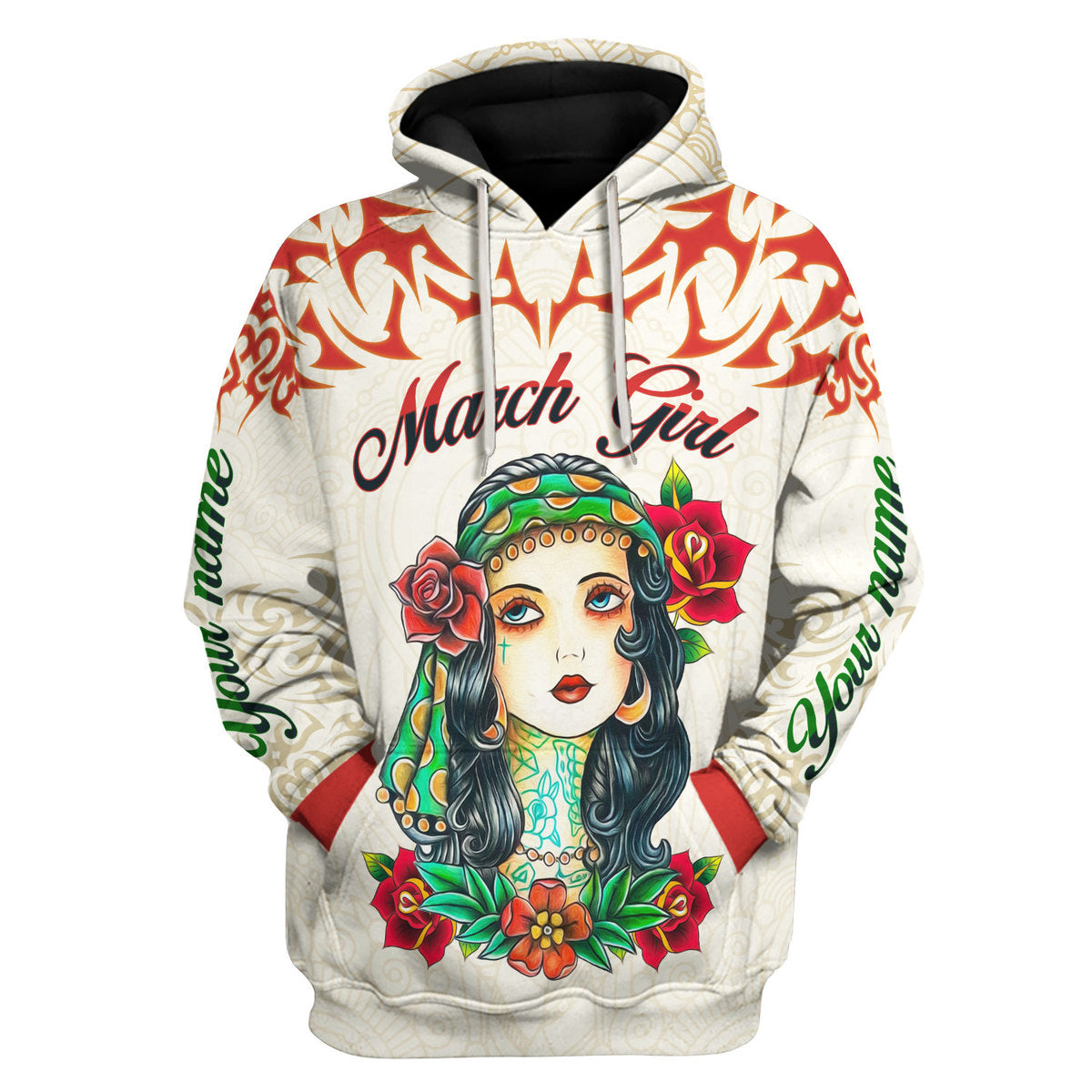 YMskins Personalized Tops March Girl I Do What I Want All Over Printed