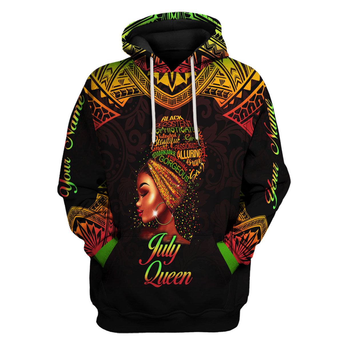 YMskins Personalized Tops July Queen All Over Printed