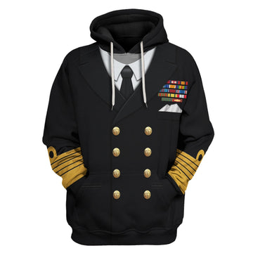 Andrew Browne Cunningham "ABC"  Historical Cosplay Jacket Tracksuit