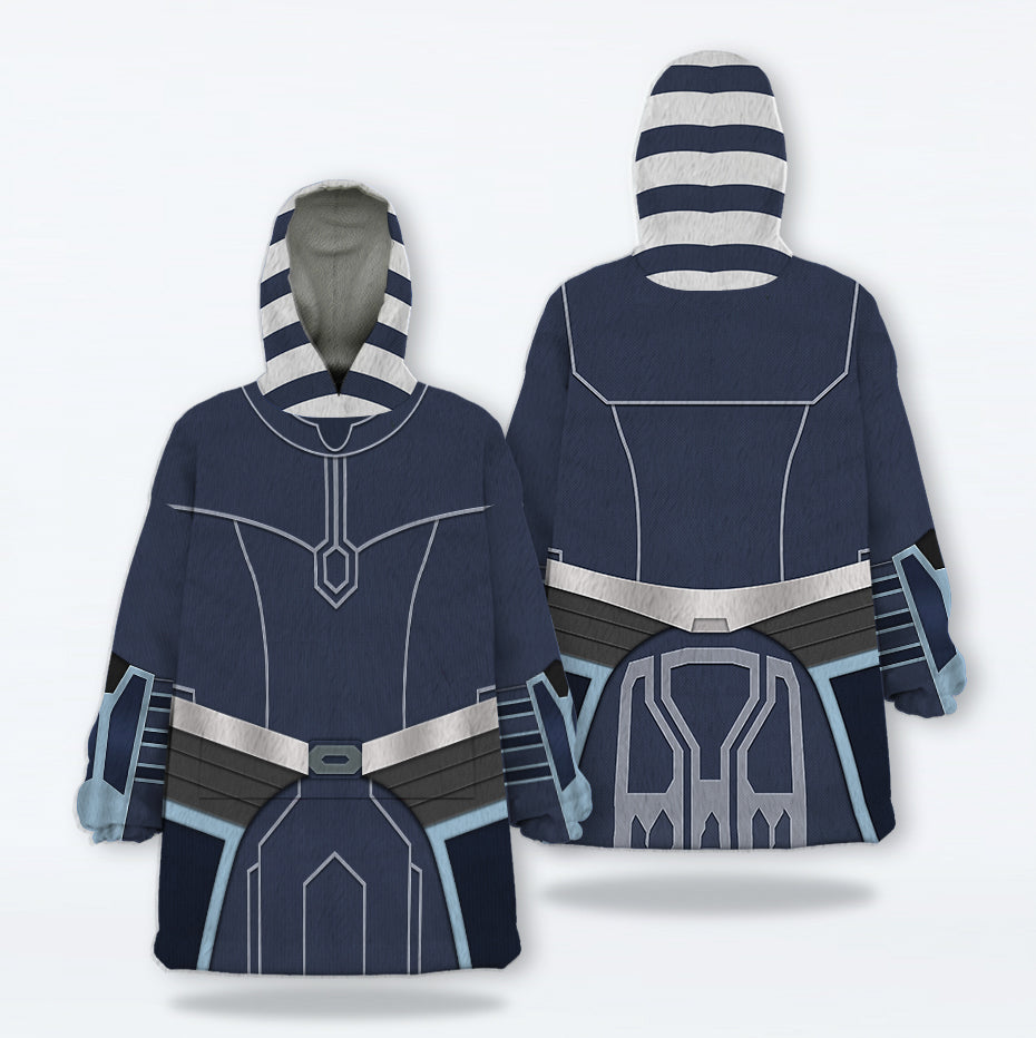 MakerHuman Ahsoka Tano's Cosplay & Costume Over Size Hoodie Fleece One Size