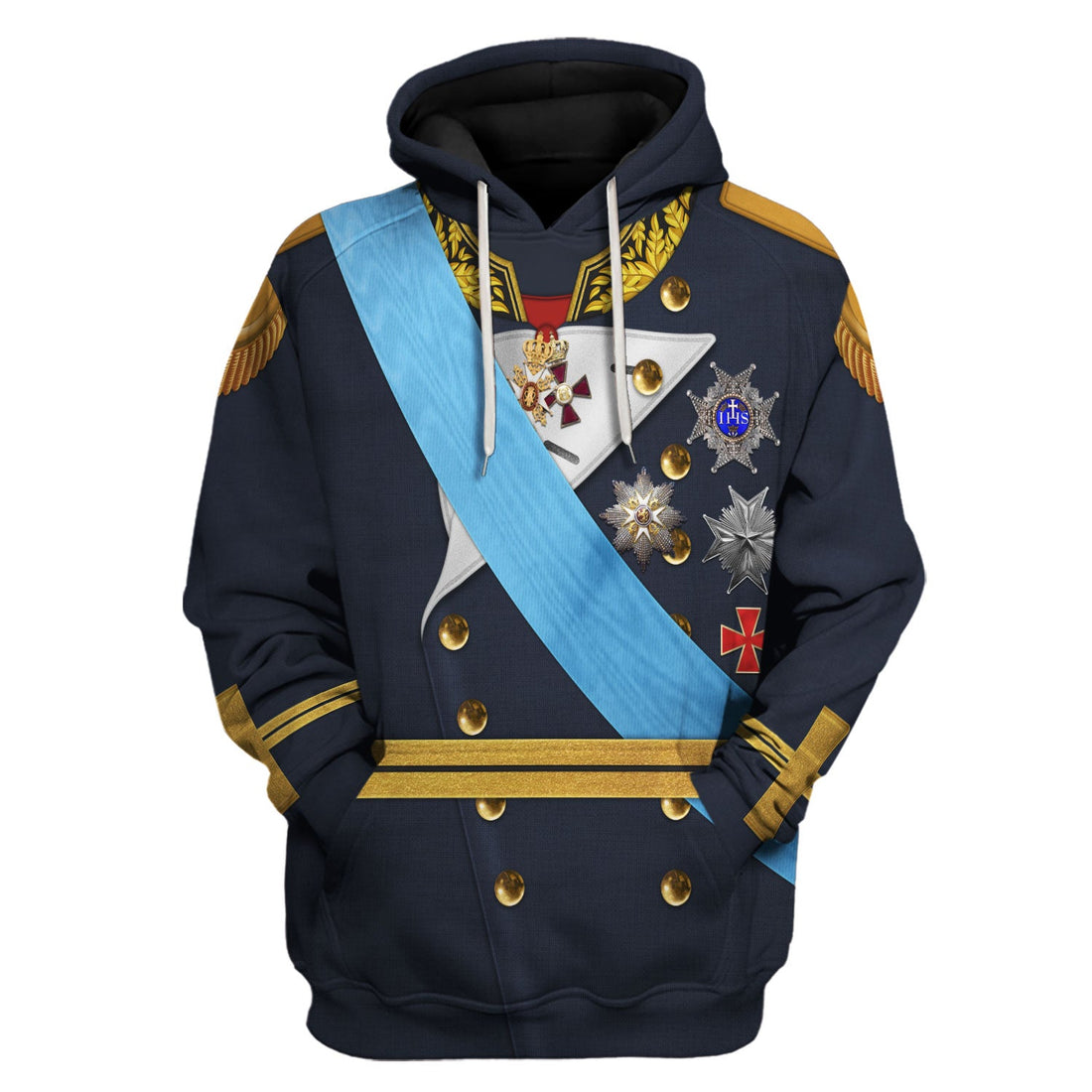 Oscar II of Sweden Costume Hoodie Sweatshirt T-Shirt Tracksuit