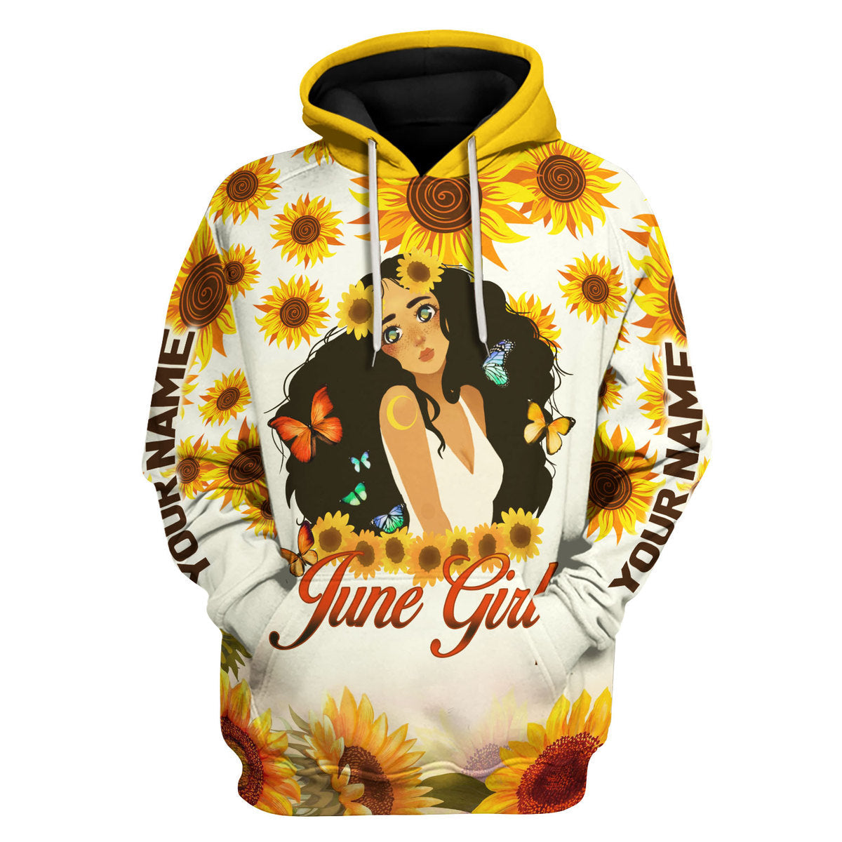 YMskins Personalized Tops June Girl All Over Printed