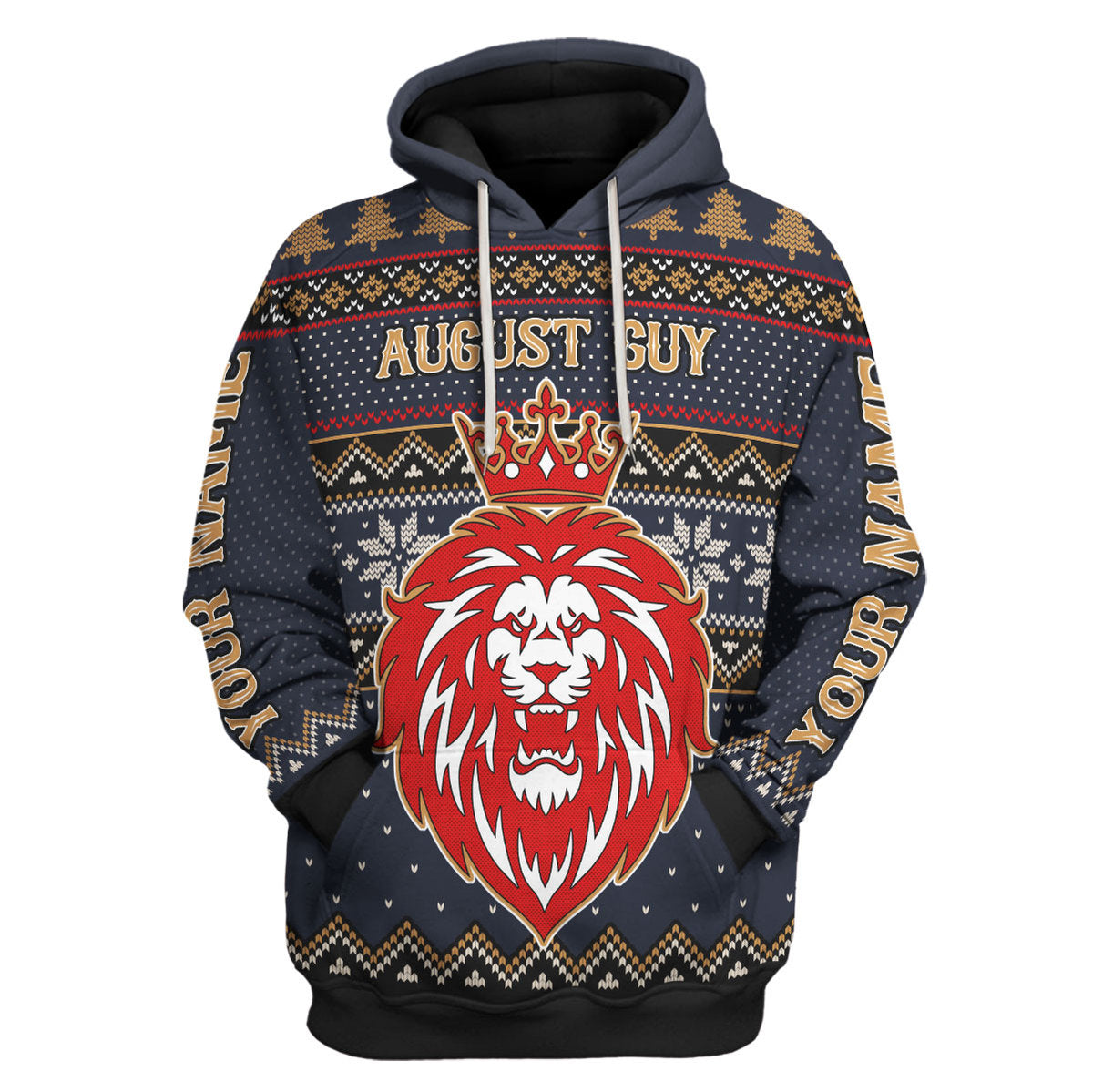 YMskins Personalized Tops August Guy All Over Printed