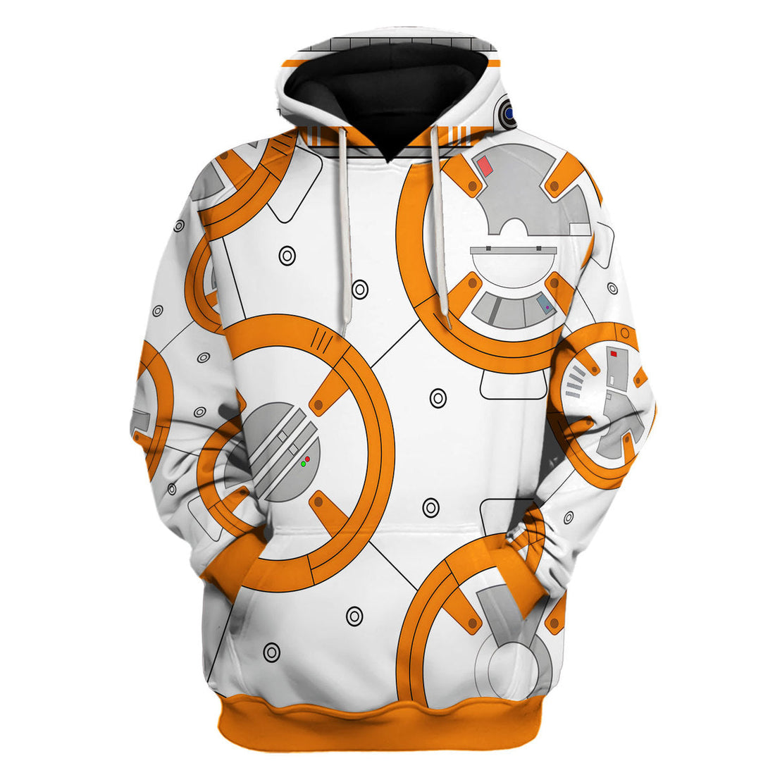 YMskins BB 8 Robot Costume Hoodie Sweatshirt T-Shirt Sweatpants
