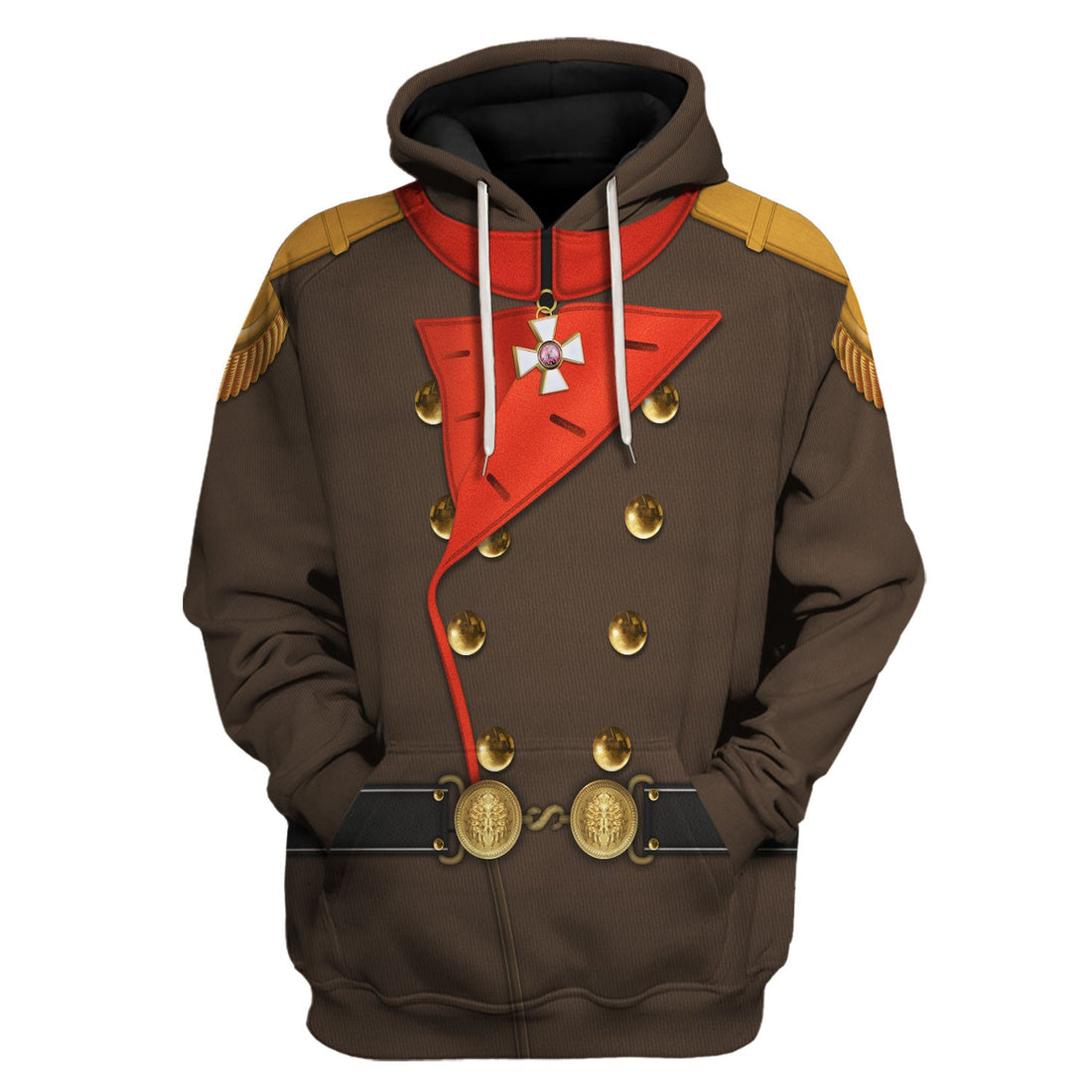 King William II of the Netherlands Uniform Costume Hoodie Sweatshirt T-Shirt Tracksuit