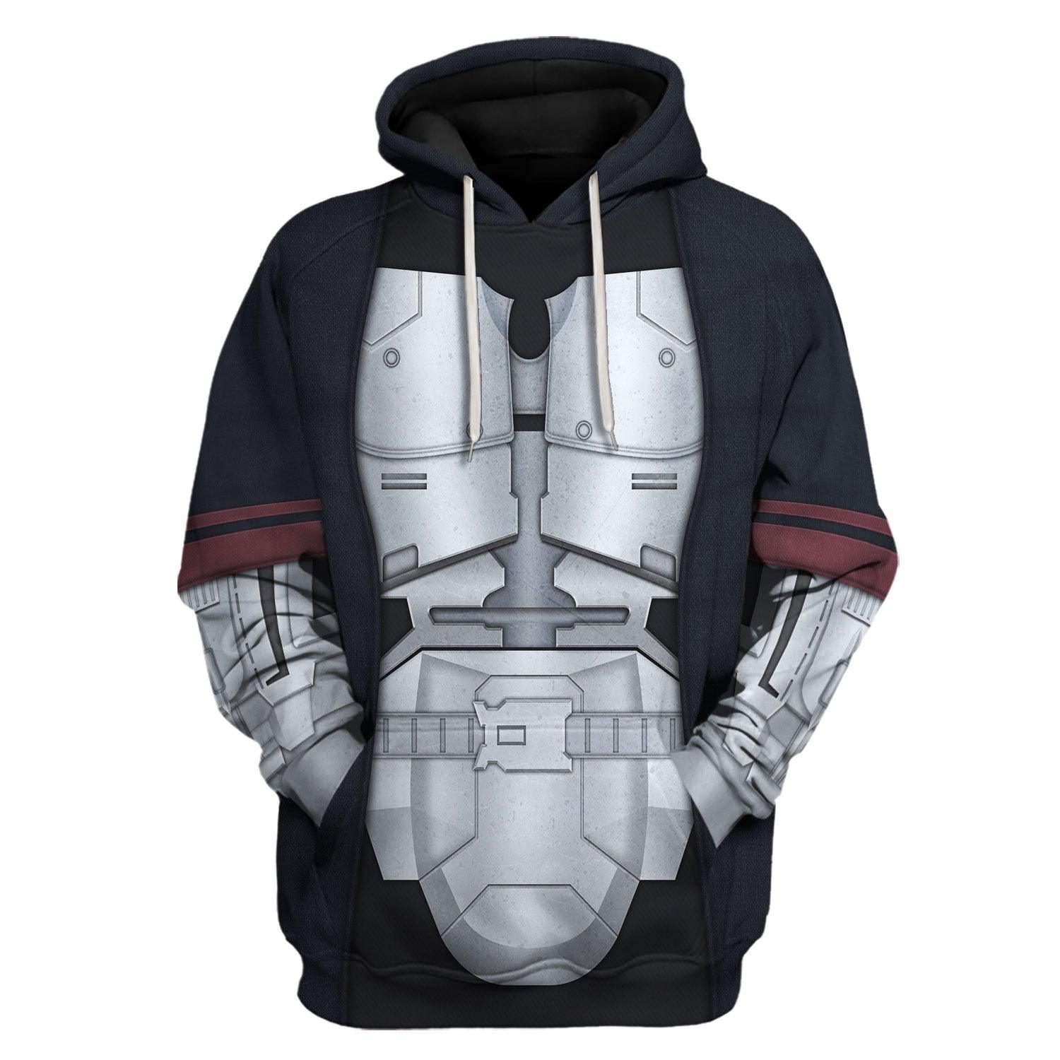 YMskins Sith Acolyte Armor Costume Hoodie Sweatshirt T-Shirt Sweatpants