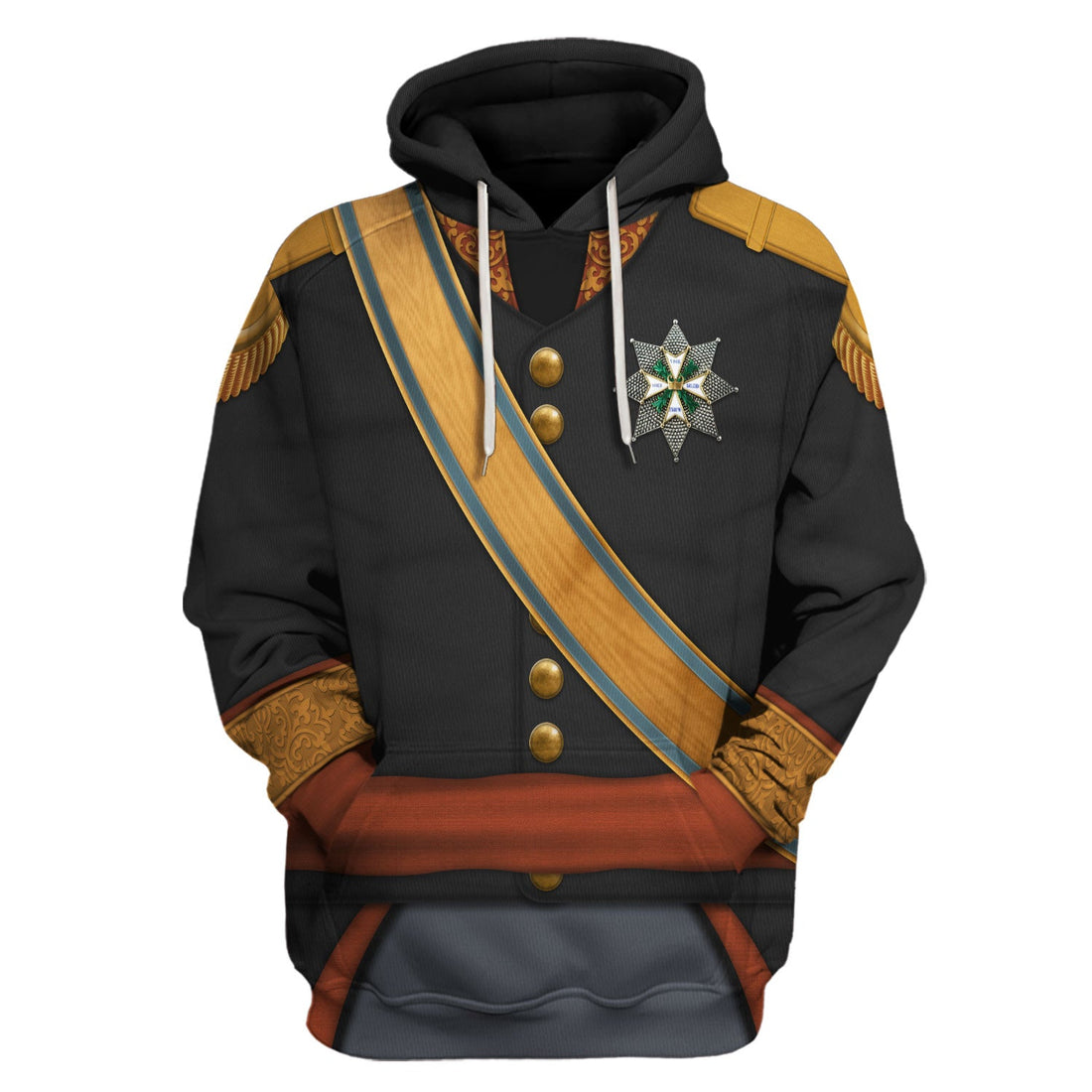 King William I of the Netherlands Costume Hoodie Sweatshirt T-Shirt Tracksuit