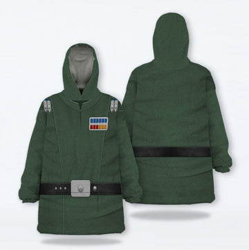 MakerHuman Tarkin Cosplay & Costume Over Size Hoodie Fleece One Size