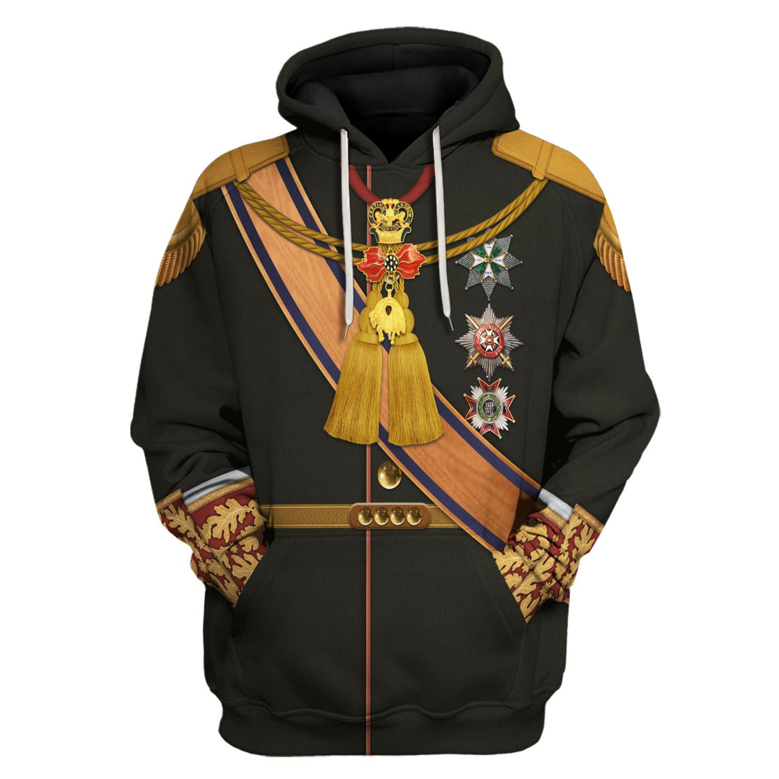 King William III of the Netherlands Costume Hoodie Sweatshirt T-Shirt Tracksuit