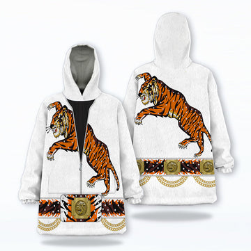 MakerHuman YMskins Elvis Presley Tiger Cosplay & Costume Over Size Hoodie Fleece One Size