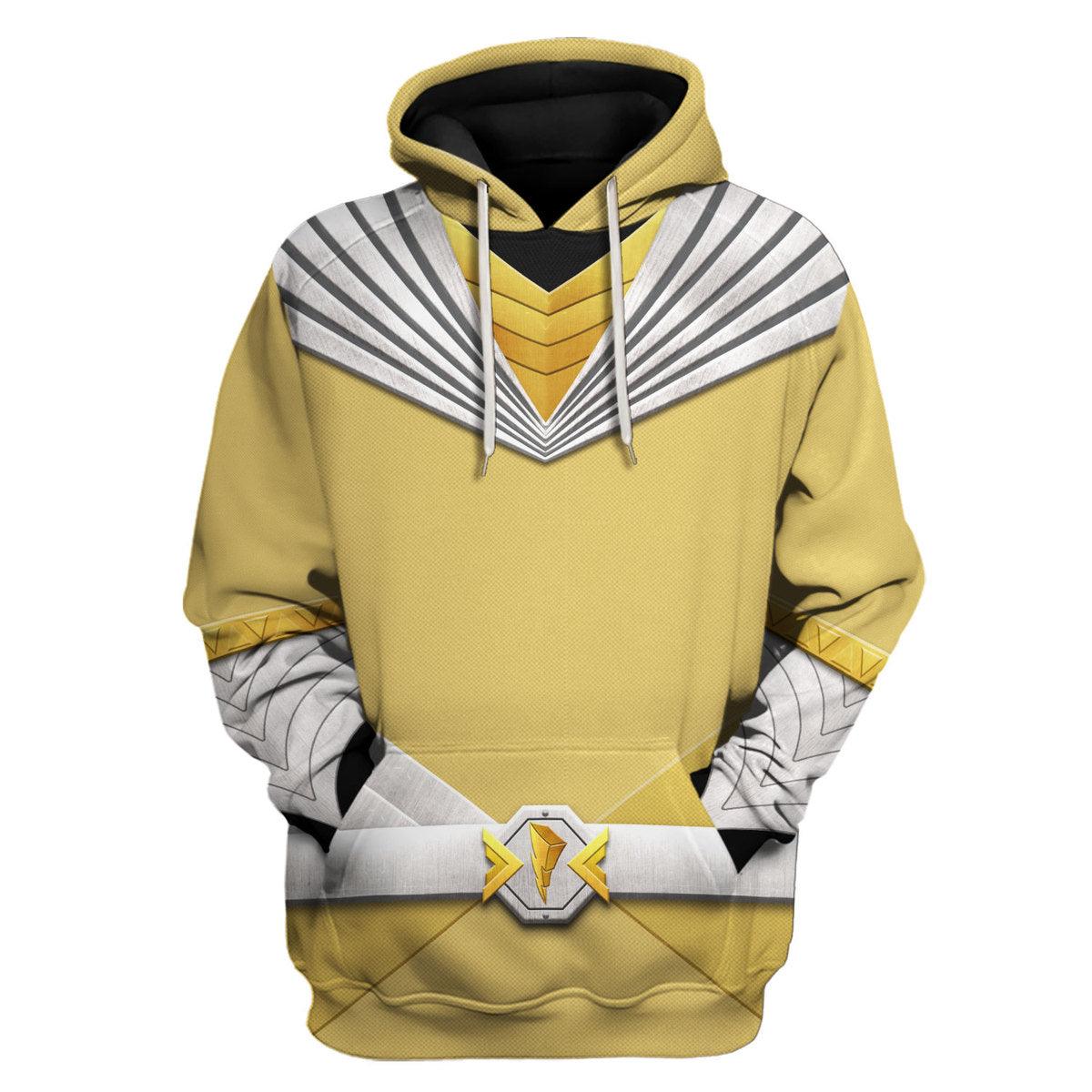 Cosmic Fury Yellow Ranger Hoodies Sweatshirt T-shirt ZipHoodies Sweatpants - Gearhomie.com