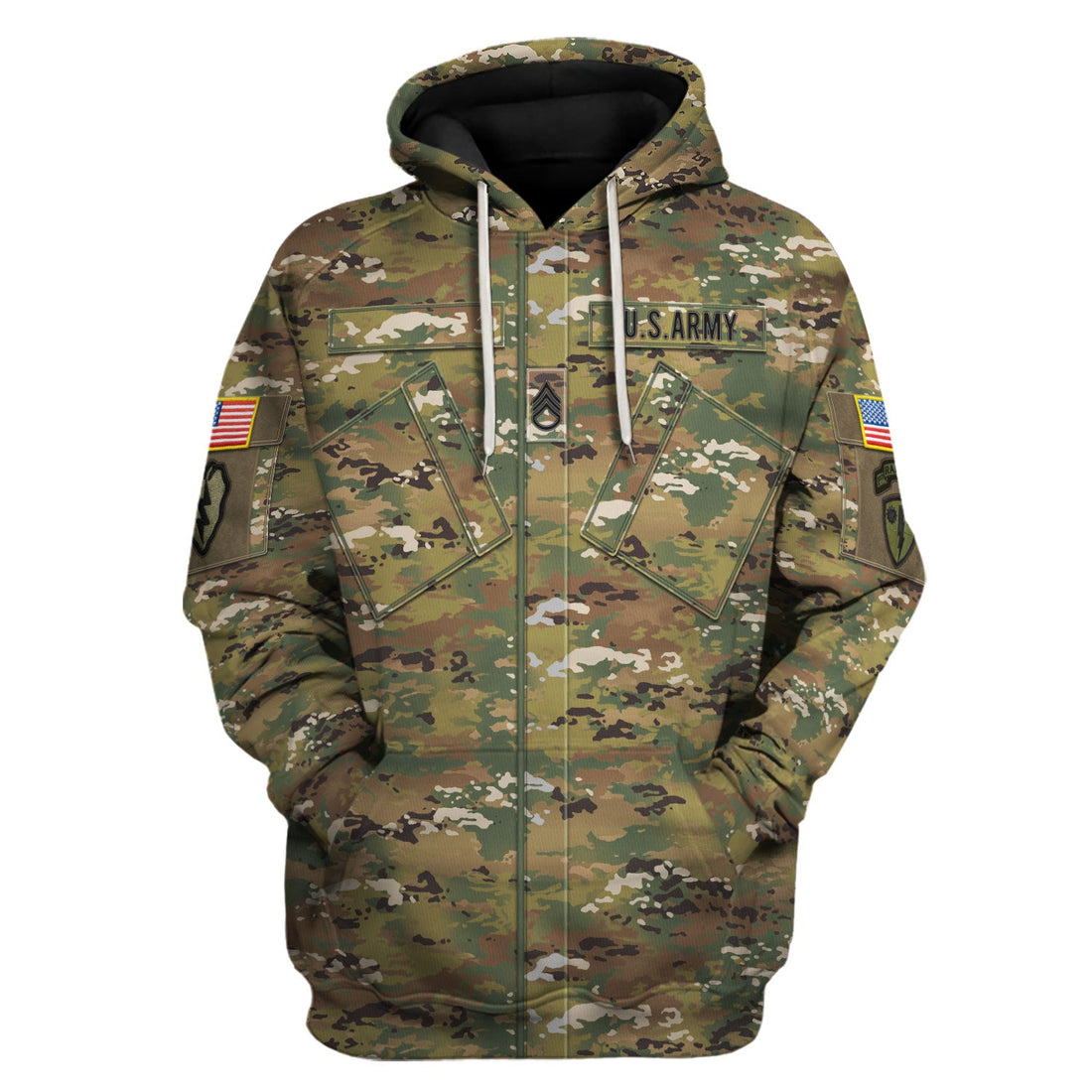 YMskins American Camo Operational Camouflage Pattern (OCP) - "Multicam" (2010–Present) Uniform Tracksuit