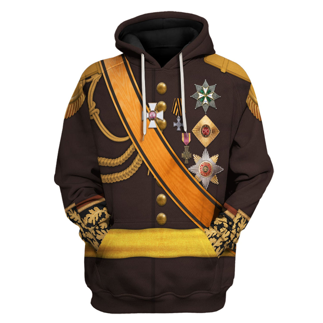 King William II of the Netherlands Costume Hoodie Sweatshirt T-Shirt Tracksuit