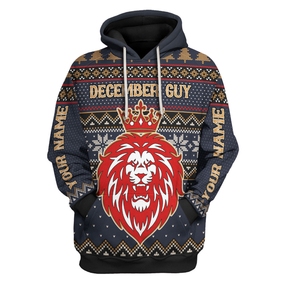 YMskins Personalized  Tops  December King All Over Printed