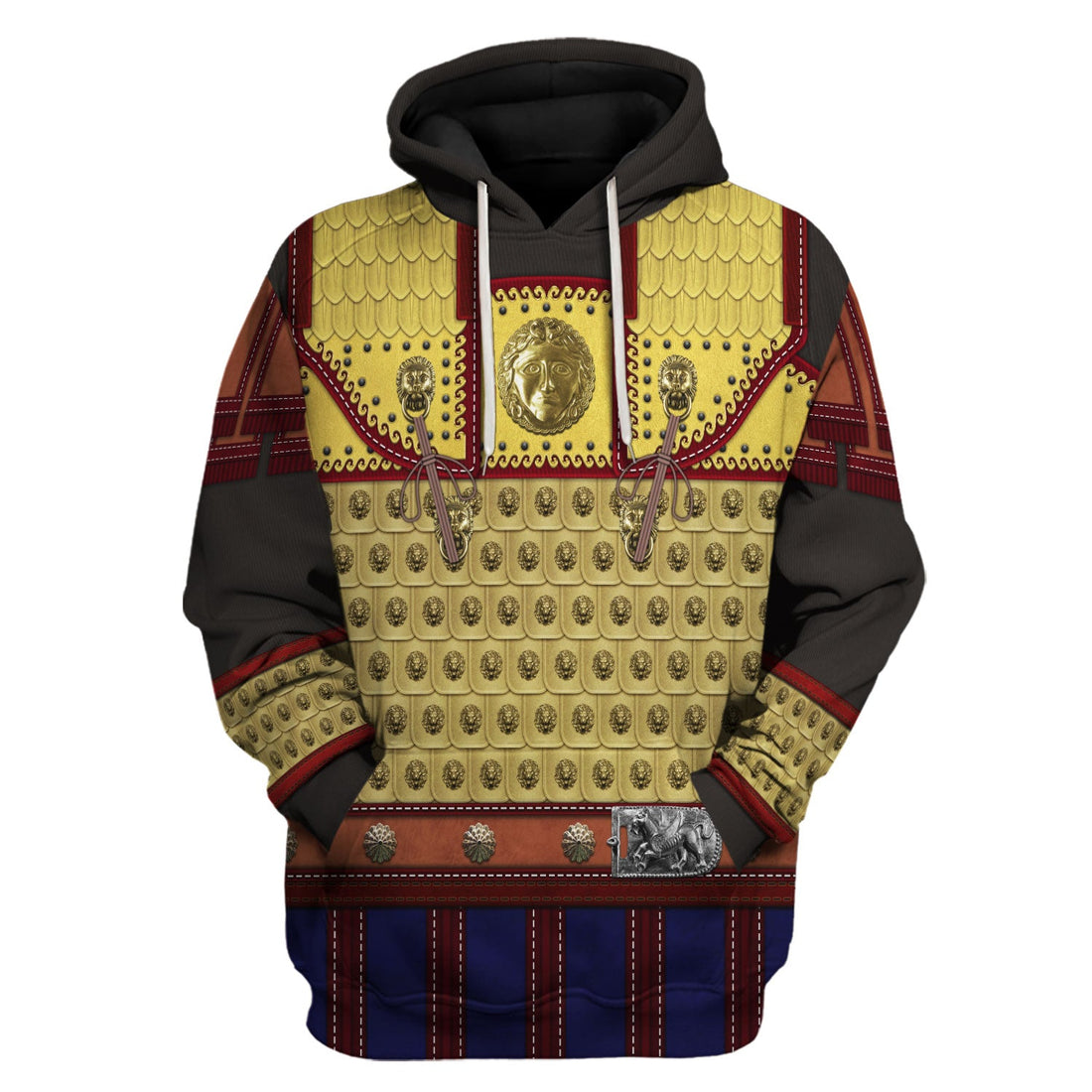 Linothorax of Alexander the Great (second version) Costume Hoodie Sweatshirt T-Shirt Tracksuit