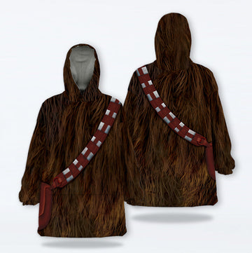 MakerHuman Chewbacca Cosplay & Costume Over Size Hoodie Fleece One Size
