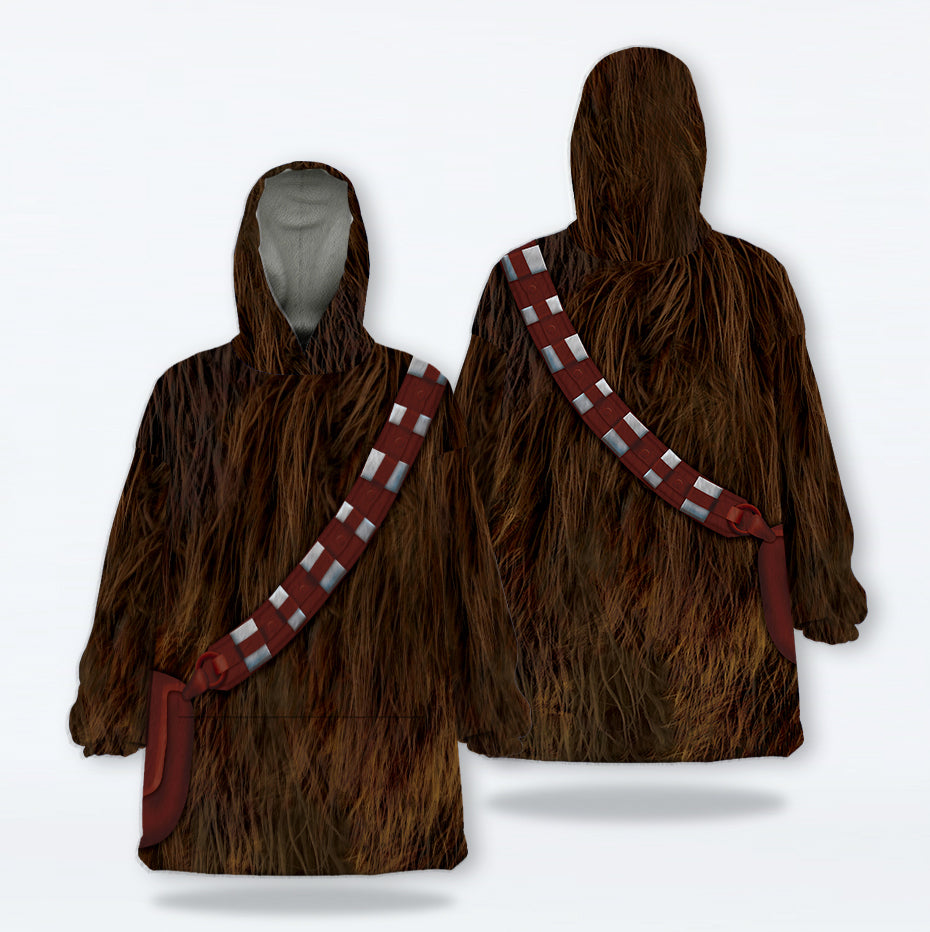 MakerHuman Chewbacca Cosplay & Costume Over Size Hoodie Fleece One Size