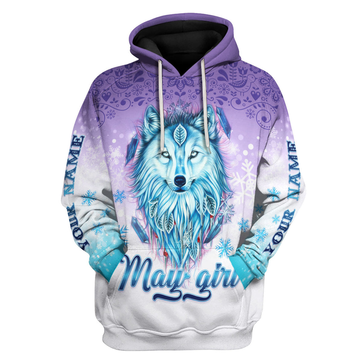 YMskins Personalized Tops I'm A May Queen All Over Printed
