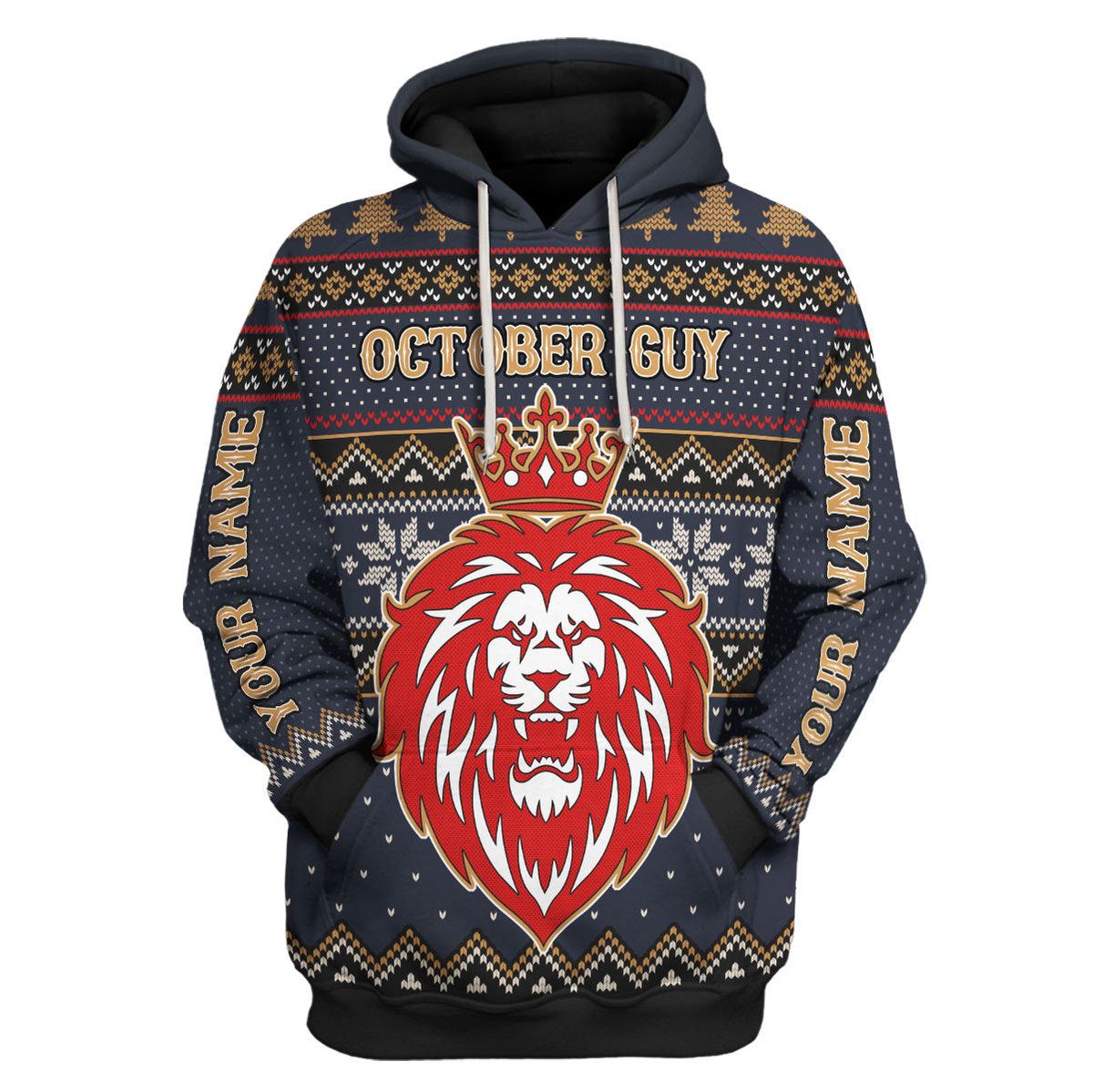 YMskins Personalized Tops October King  All Over Printed